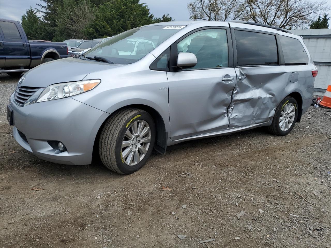 TOYOTA SIENNA 2017 5tddz3dcxhs156374