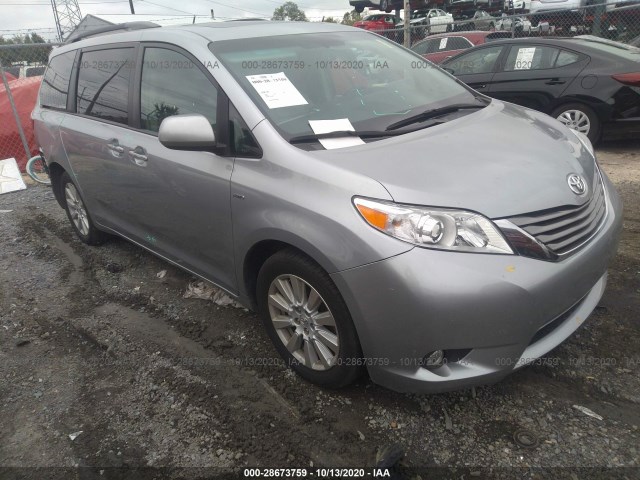 TOYOTA SIENNA 2017 5tddz3dcxhs169335