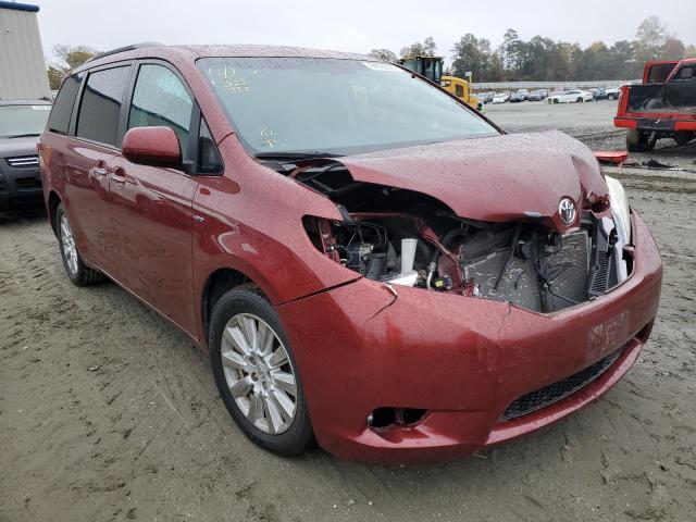 TOYOTA SIENNA XLE 2017 5tddz3dcxhs169352