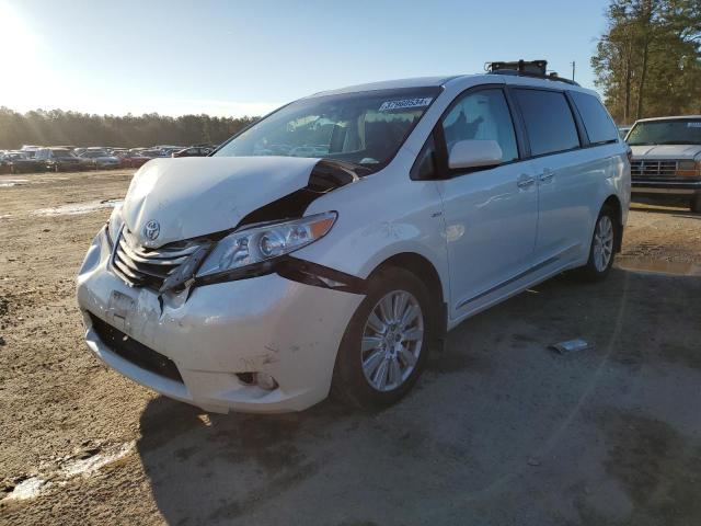 TOYOTA SIENNA XLE 2017 5tddz3dcxhs172915