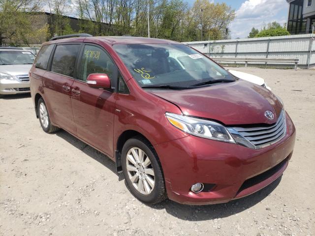 TOYOTA SIENNA XLE 2017 5tddz3dcxhs173613