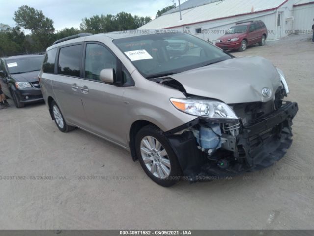 TOYOTA SIENNA 2017 5tddz3dcxhs177273