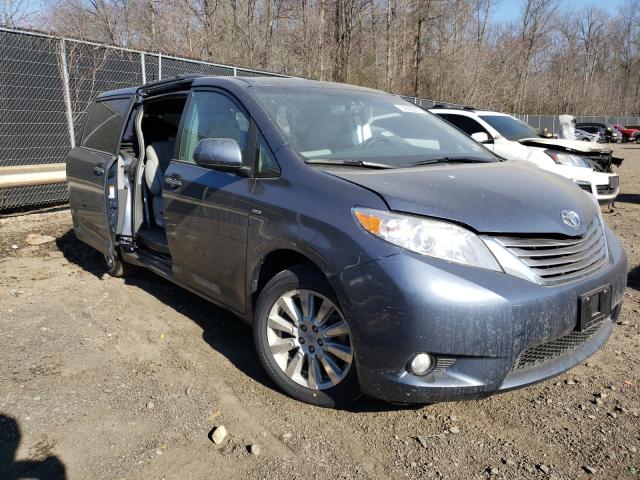 TOYOTA SIENNA XLE 2017 5tddz3dcxhs179265