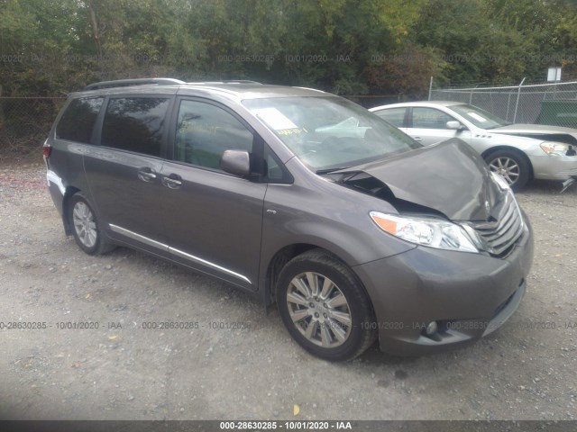 TOYOTA SIENNA 2017 5tddz3dcxhs182053