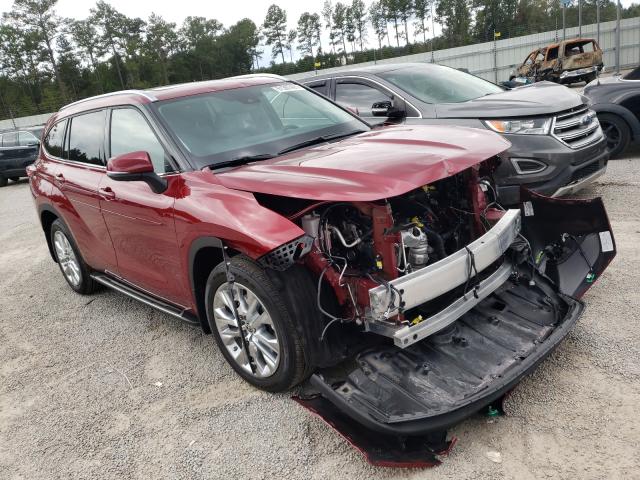 TOYOTA HIGHLANDER 2021 5tddzrbh0ms073757