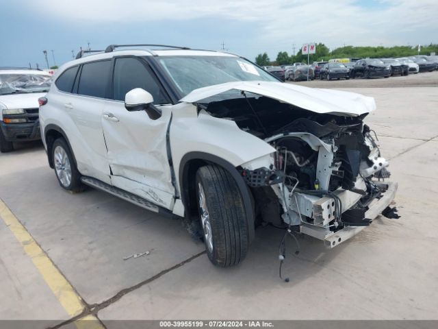 TOYOTA HIGHLANDER 2021 5tddzrbh0ms124917