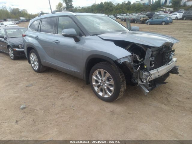 TOYOTA HIGHLANDER 2021 5tddzrbh1ms097498