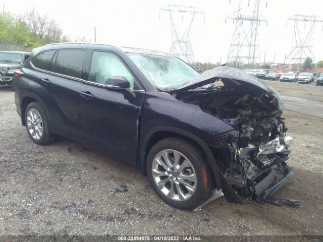 TOYOTA HIGHLANDER 2021 5tddzrbh2ms118049