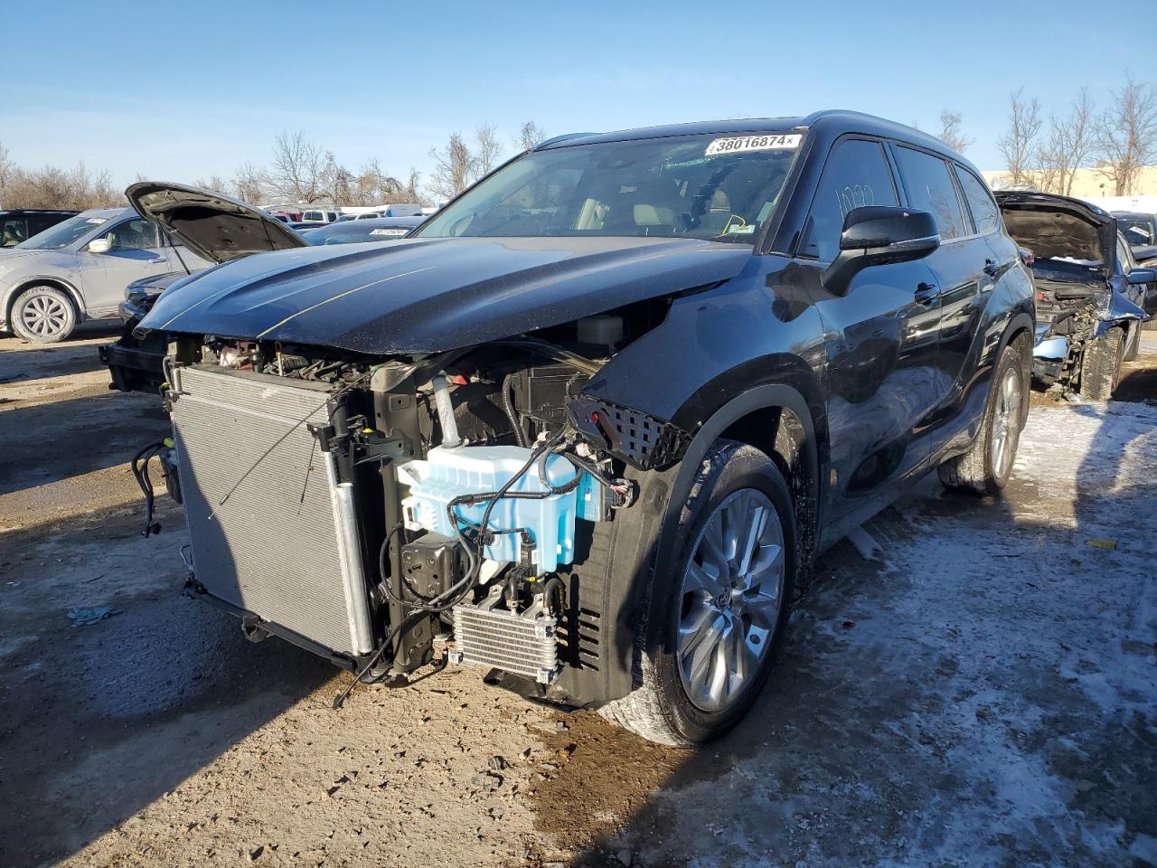 TOYOTA HIGHLANDER 2021 5tddzrbh3ms128525