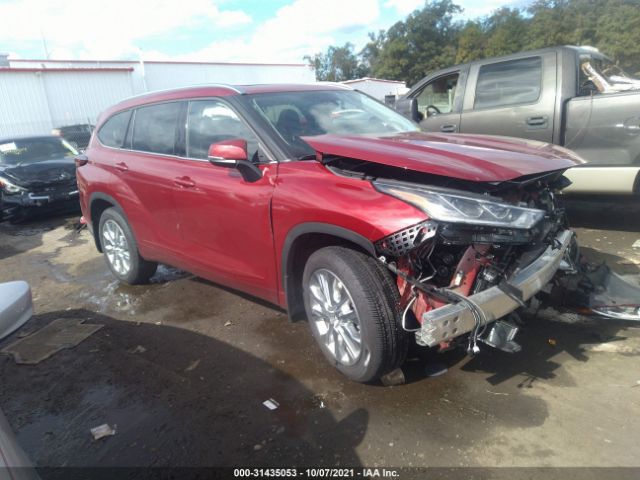 TOYOTA HIGHLANDER 2021 5tddzrbh3ms537821