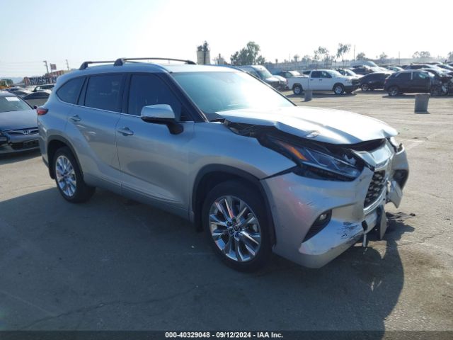 TOYOTA HIGHLANDER 2021 5tddzrbh4ms524978