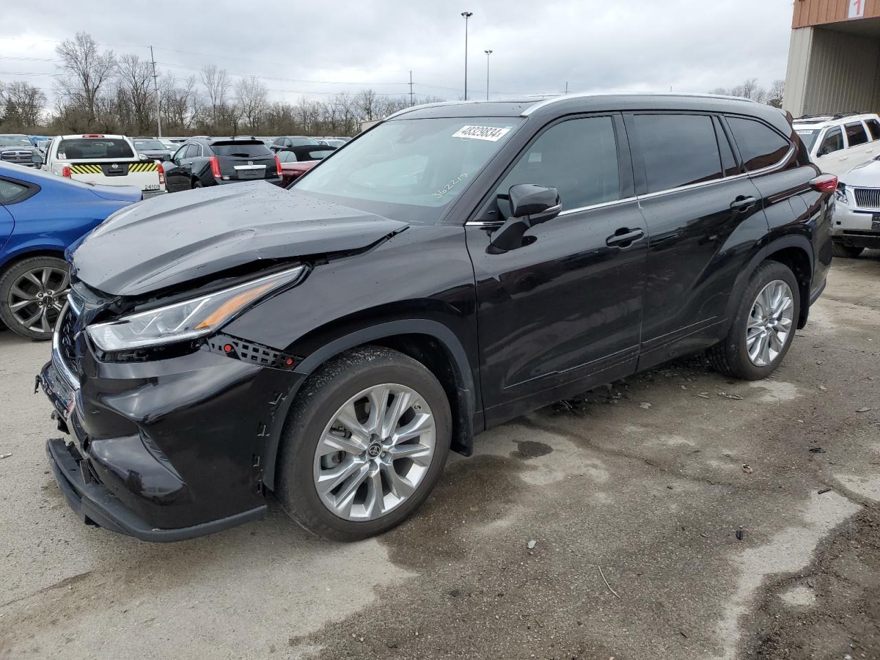 TOYOTA HIGHLANDER 2021 5tddzrbh6ms121438