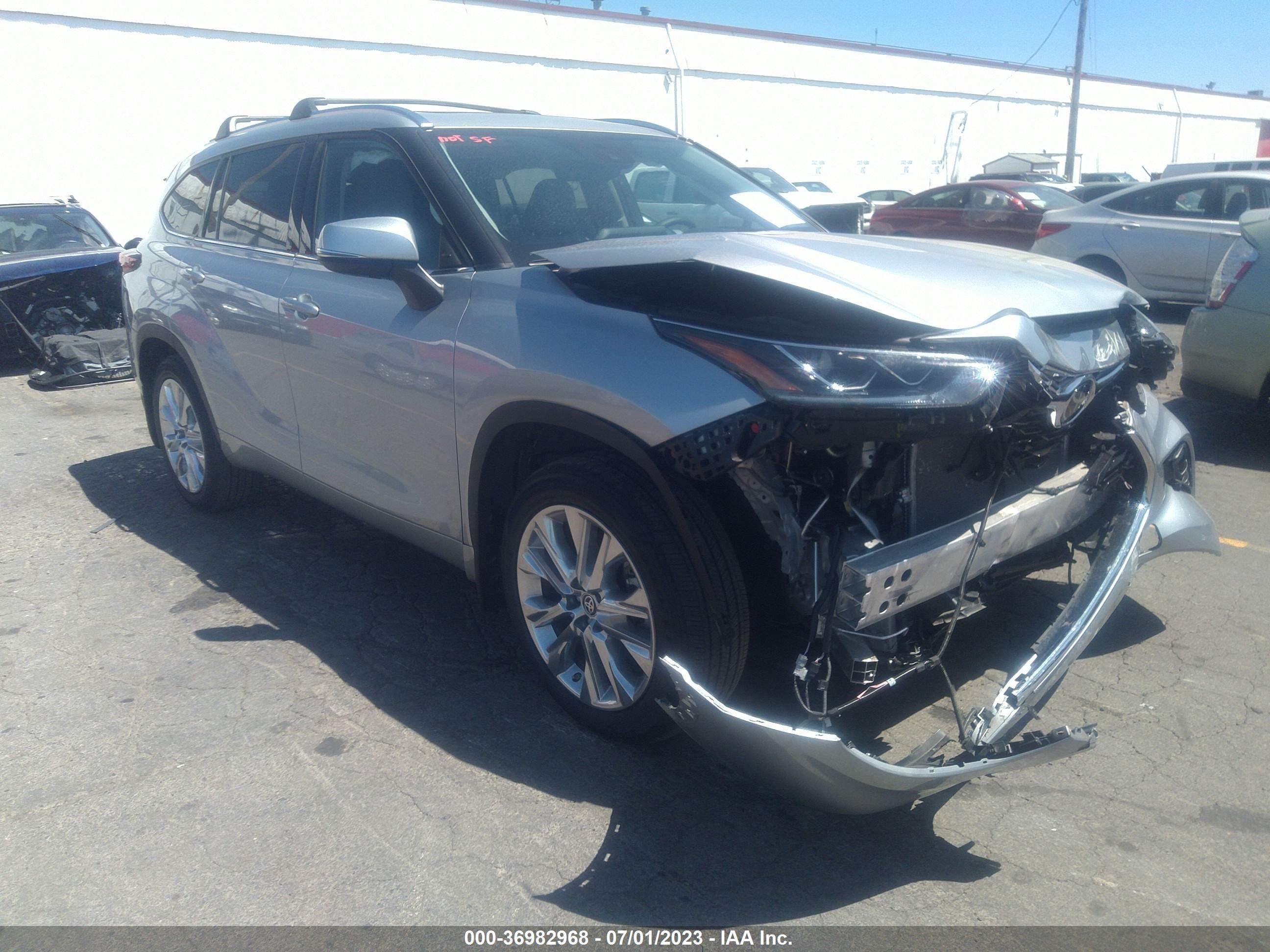 TOYOTA HIGHLANDER 2022 5tddzrbh6ns562116