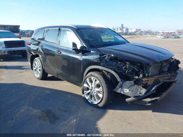 TOYOTA HIGHLANDER 2021 5tddzrbh8ms122378