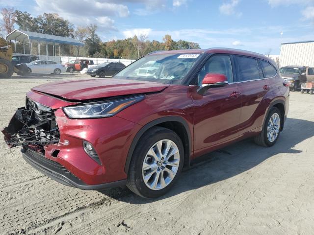 TOYOTA HIGHLANDER 2021 5tddzrbh8ms524126