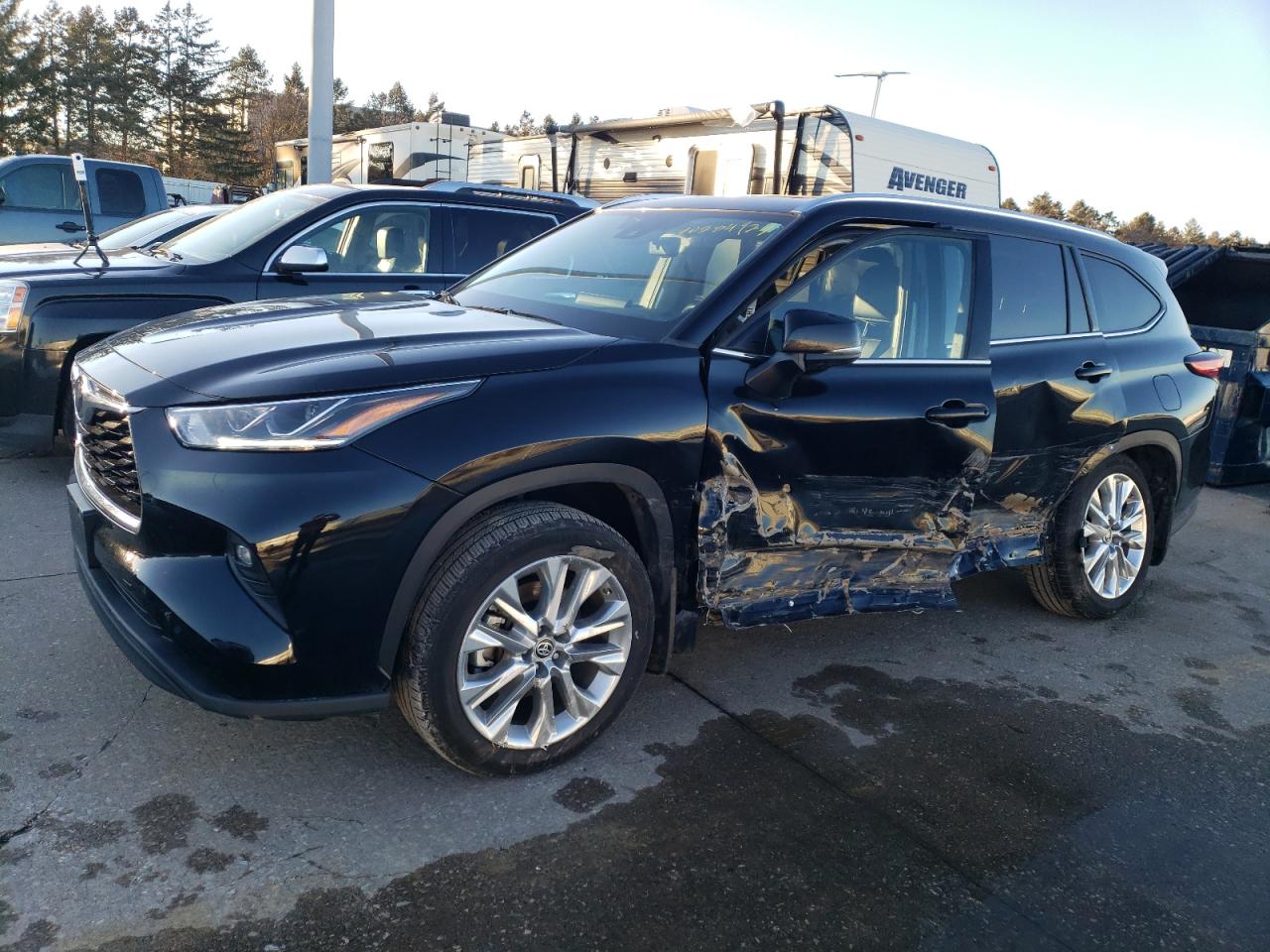 TOYOTA HIGHLANDER 2021 5tddzrbh8ms533070