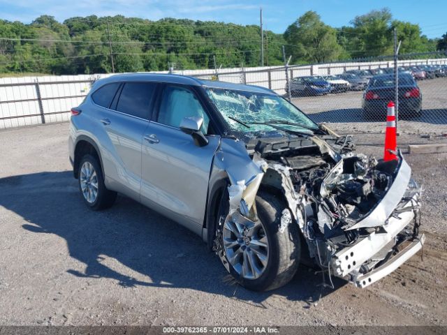 TOYOTA HIGHLANDER 2021 5tddzrbh9ms559130