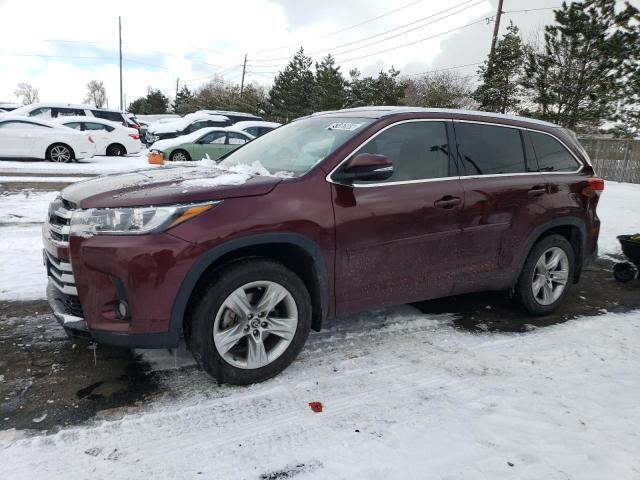 TOYOTA HIGHLANDER 2017 5tddzrfh0hs449874