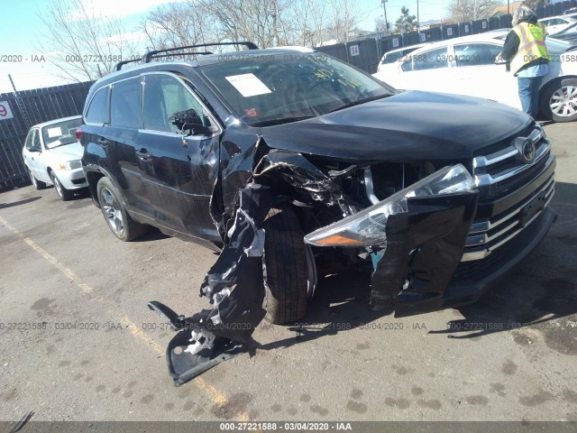 TOYOTA HIGHLANDER 2018 5tddzrfh0js492827