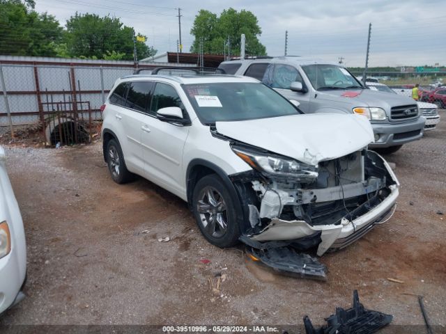 TOYOTA HIGHLANDER 2018 5tddzrfh0js813586