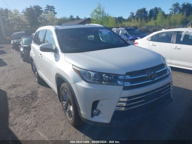 TOYOTA HIGHLANDER 2018 5tddzrfh0js855482