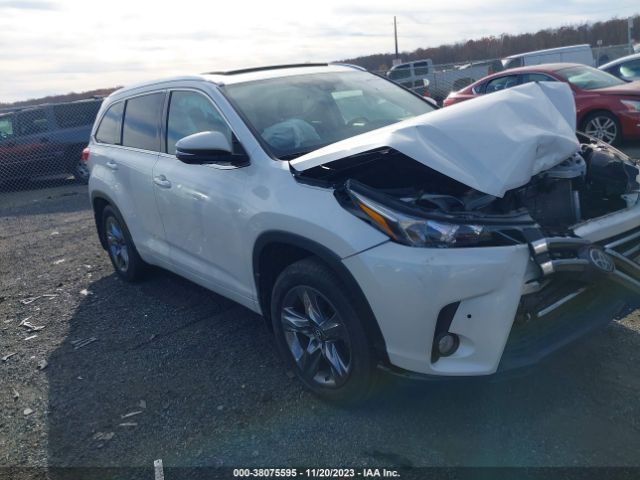 TOYOTA HIGHLANDER 2018 5tddzrfh0js908942