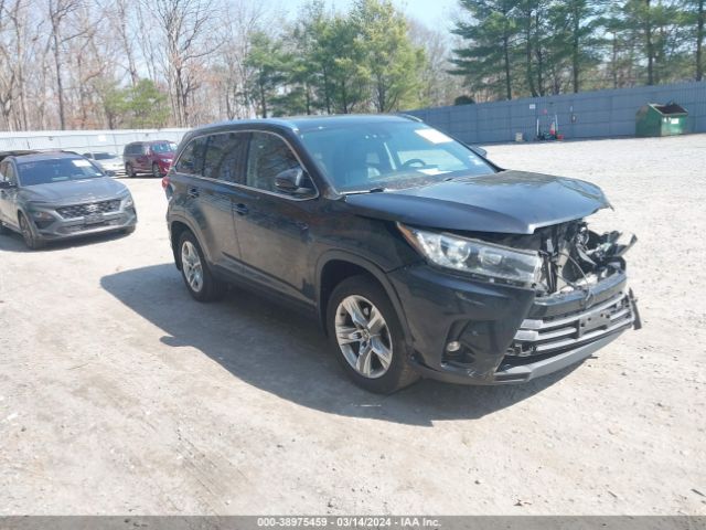 TOYOTA HIGHLANDER 2019 5tddzrfh0ks929114