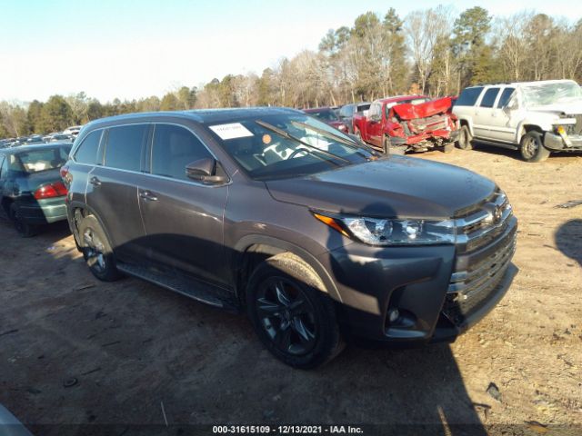 TOYOTA HIGHLANDER 2019 5tddzrfh0ks979849