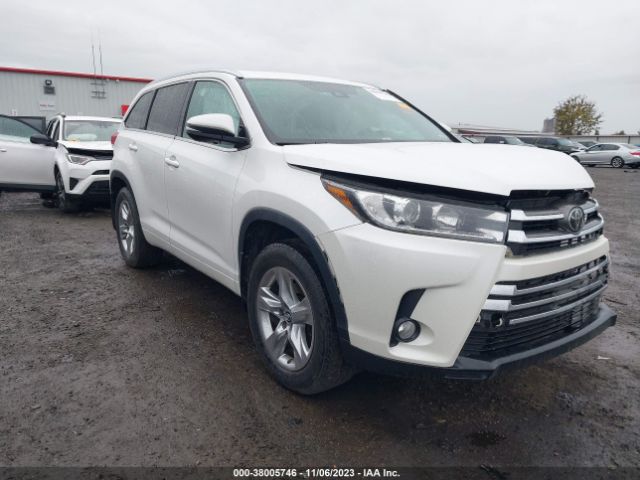 TOYOTA HIGHLANDER 2017 5tddzrfh1hs361027