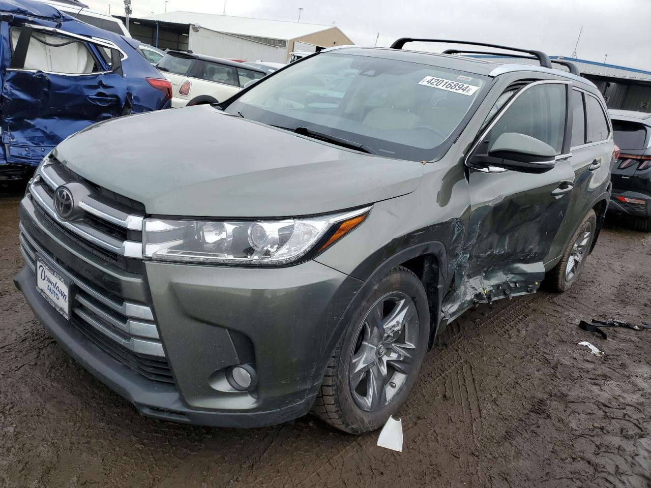 TOYOTA HIGHLANDER 2017 5tddzrfh1hs380905