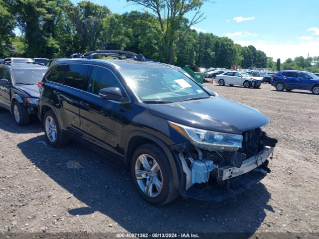 TOYOTA HIGHLANDER 2017 5tddzrfh1hs394268