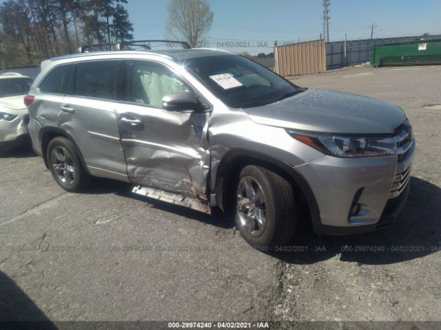 TOYOTA HIGHLANDER 2017 5tddzrfh1hs462701