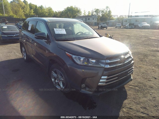 TOYOTA HIGHLANDER 2018 5tddzrfh1js829330