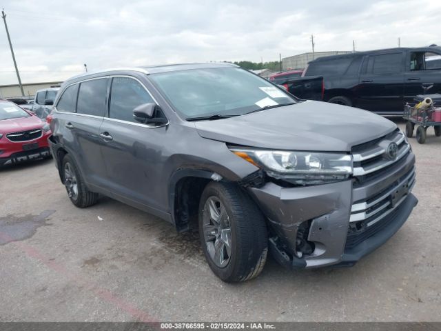 TOYOTA HIGHLANDER 2018 5tddzrfh1js898146