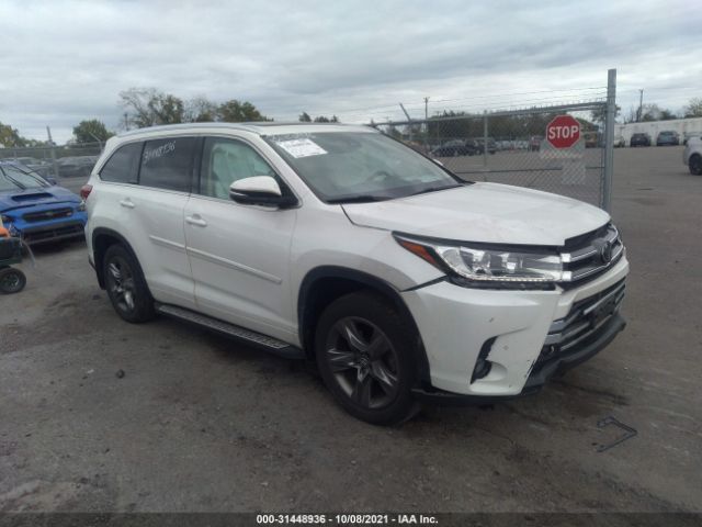 TOYOTA HIGHLANDER 2018 5tddzrfh1js904401