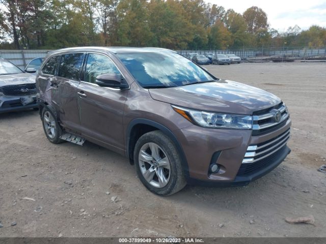 TOYOTA HIGHLANDER 2017 5tddzrfh2hs372649