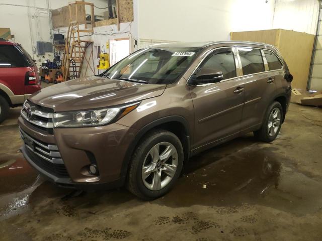 TOYOTA HIGHLANDER 2017 5tddzrfh2hs382341