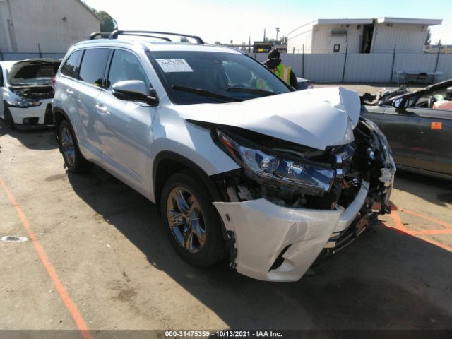 TOYOTA HIGHLANDER 2017 5tddzrfh2hs421784