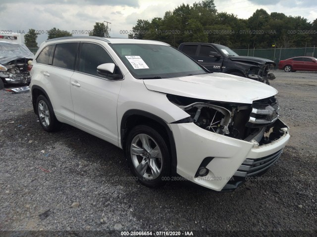 TOYOTA HIGHLANDER 2017 5tddzrfh2hs424149