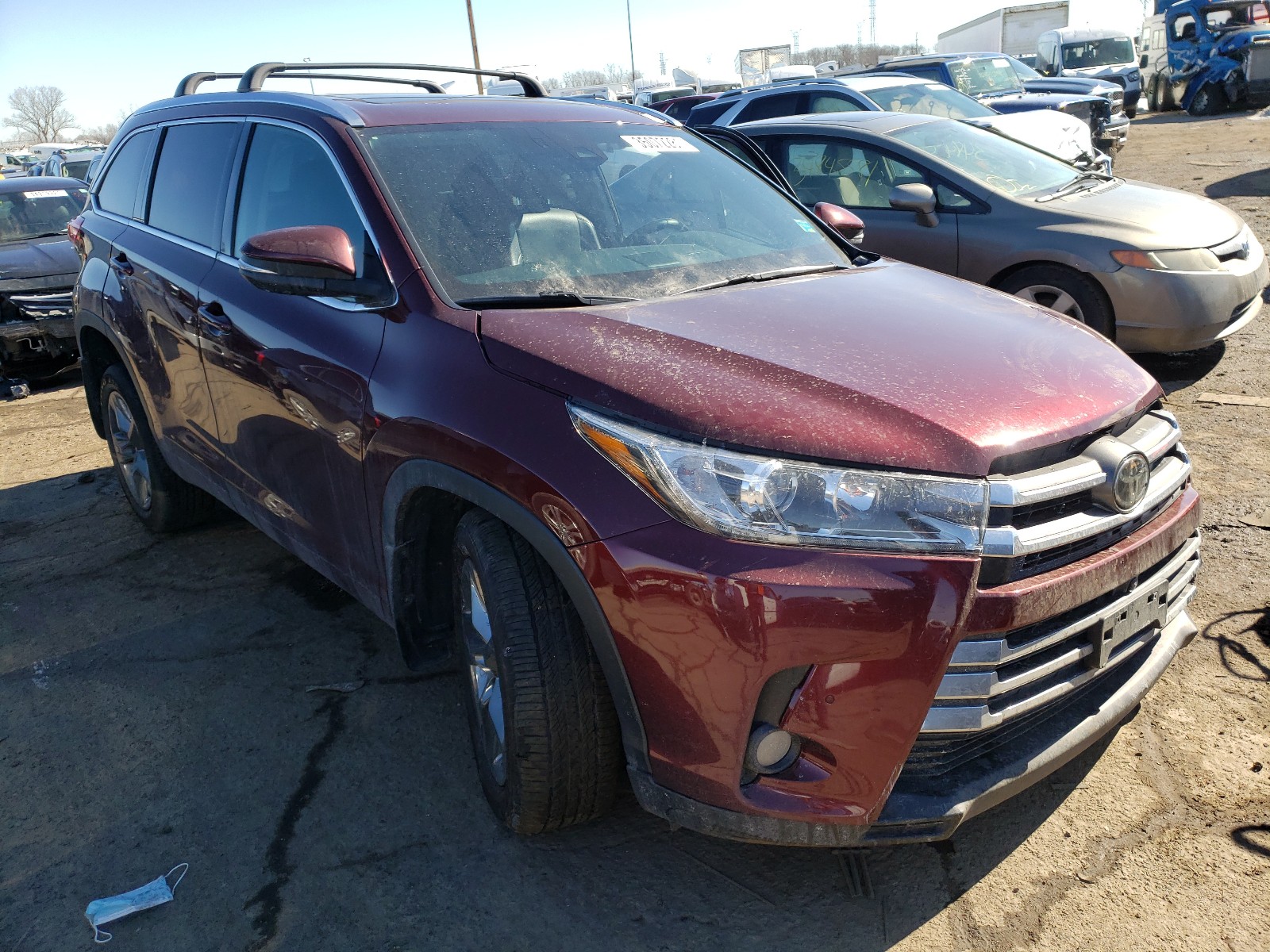 TOYOTA HIGHLANDER 2017 5tddzrfh2hs439587