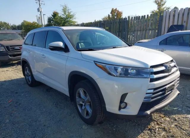 TOYOTA HIGHLANDER 2017 5tddzrfh2hs453876