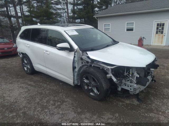 TOYOTA HIGHLANDER 2018 5tddzrfh2js910191