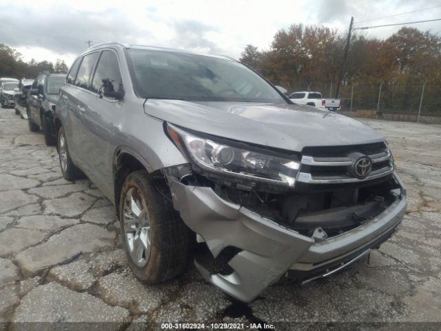 TOYOTA HIGHLANDER 2019 5tddzrfh2ks701700