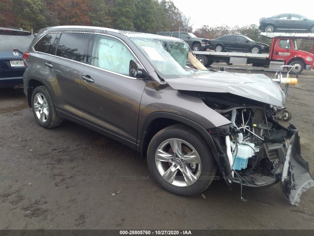 TOYOTA HIGHLANDER 2019 5tddzrfh2ks972529