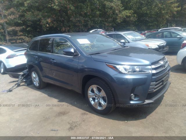 TOYOTA HIGHLANDER 2017 5tddzrfh3hs378590