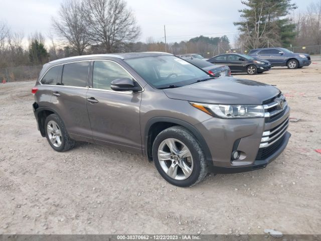 TOYOTA HIGHLANDER 2017 5tddzrfh3hs379609