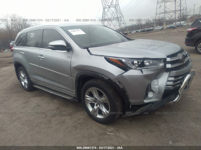 TOYOTA HIGHLANDER 2017 5tddzrfh3hs401625