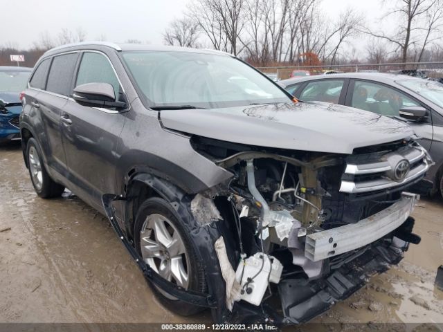 TOYOTA HIGHLANDER 2017 5tddzrfh3hs425763