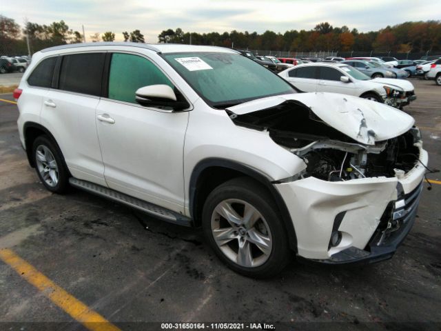 TOYOTA HIGHLANDER 2017 5tddzrfh3hs459511