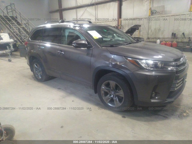 TOYOTA HIGHLANDER 2017 5tddzrfh3hs484277